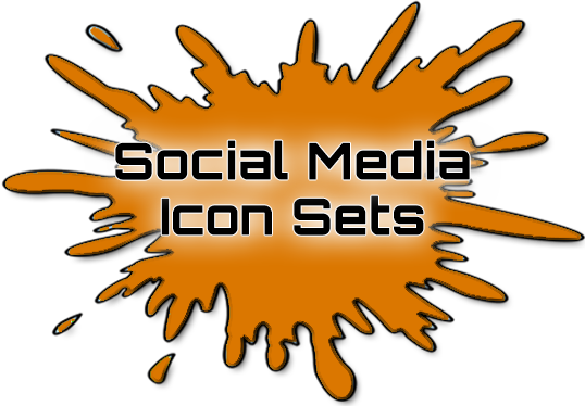Social Media Icon set design